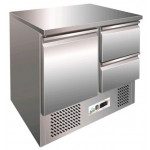 Saladette Refrigerata Statica Modello S9012D due porte e due cassetti