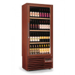 Vetrina Refrigerata per Vino Modello ENOPRESTIGE 400 4TV-1TV Capacità Bottiglie 0,75 Lt n° 112 Ø 75 mm Potenza 650 W
