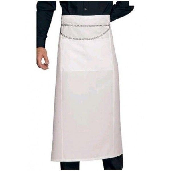 Grambiule Cuoco Excellent IC 100% cotone Colore bianco Modello 114500 + 123150