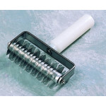 Rullo per losagne in acciaio inox Lunghezza cm 12 Peso 420 g Modello 525-300