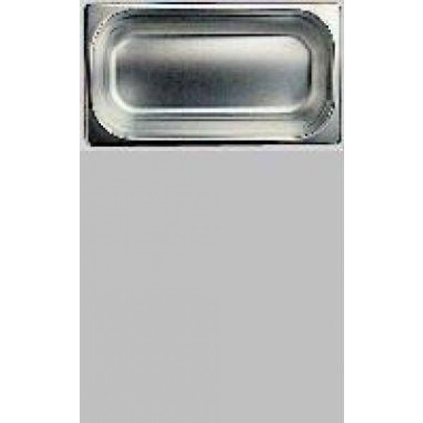BACINELLA GASTRONORM ACCIAIO INOX 18/10 AISI 304 GN 1/3 Modello BA13100