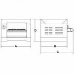 Tostiera Modello 6Q Capacità 6 Toast Watt 2400 Cassetto raccogli briciole asportabile