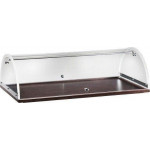 Carrello di servizio in legno colore Wengè Modello CL2151W tre piani