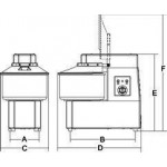 Impastatrice Pizza a Spirale Modello HERCULES 15 capacità impasto 12 kg