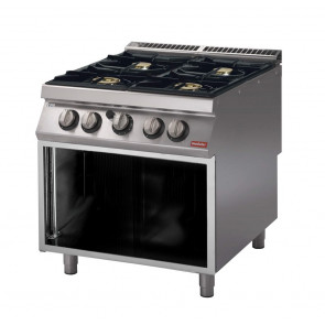Cucina a gas MDLR 4 fuochi Vano aperto Modello PK9080PCGB