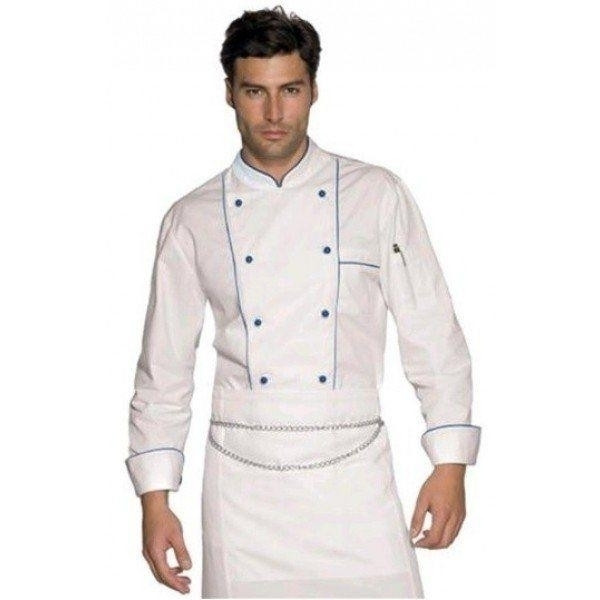 Giacca cuoco BlueChef IC 100% cotone Disponibile in diverse taglie Modello 059400