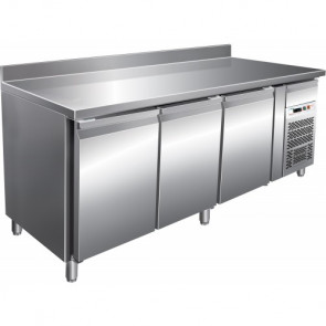Tavolo Refrigerato Pasticceria ventilato con alzatina Modello PA3200TN idoneo per vassoi 600x400