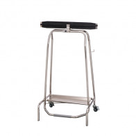 Portasacco mobile acciaio inox a chiusura ermetica MDL Vassoio inferiore per reggere sacchi da 110 lt Modello CONTICLAP