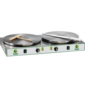 CREPIERA ELETTRICA Modello CRP42 Numero 2 Piani cottura Ø 400 mm ciascuno