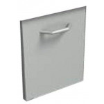 Fry Top elettrico CI Modello RisFry027 2 Zone di Cottura Piastra 1/2 Liscia 1/2 Rigata Potenza kW 10,8