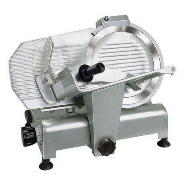 Affettatrice elettrica a gravità ergonomica semiprofessionale Modello serie Lusso 300S-L Affilatoio Fisso domestica