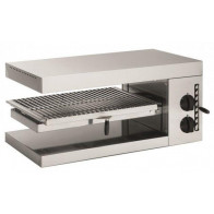 Salamandra Elettrica Da Banco con griglia mobile TX Superficie di Cottura cm 57,5x40 Zone Riscaldanti n° 2 Potenza kW 4 Modello 216020