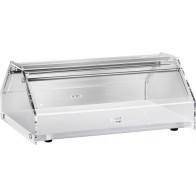 Espositore/Vetrina da banco neutra porta Brioches Modello VL4748B Ante apribili su 2 lati