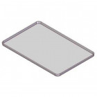 Teglia in alluminio Modello KT9P/A Dimensioni mm. 600 x 400  x 20