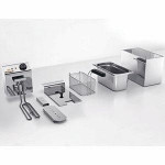 Friggitrice Elettrica Da banco Modello ELDORADO 10X2R con rubinetti