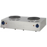 Piano di cottura elettrico CSA Modello FE2FM due piastra Superficie piastra: 2 X 220