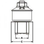 Impastatrice Pizza a Spirale testa sollevabile Modello HERCULES 20 TA capacità impasto 18 kg