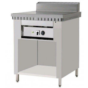 Cuocipiada Elettrico PL Modello CPE4 Su vano a giorno Piana al Cromo su vano inox a giorno Capacità 4 piadine Piana al cromo