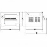 Tostiera Modello 12Q Capacità 12 Toast Watt 3600