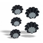 Tartellette a brioche n. 10 coste antiaderenti Modello 611-0