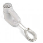 Asciugacapelli\Phon supporto da parete 1200W, 2 velocità  Regolatore di potenza e flusso dell'aria Modello HD21