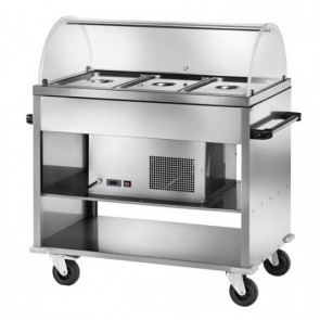 Carrello refrigerato inox Modello CAR2780