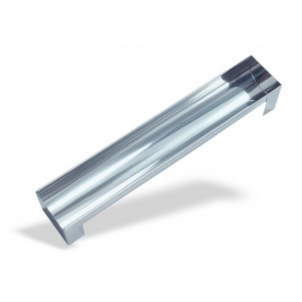 Teglia arrotondata per torte in acciaio inox Altezza cm. 6 Modello 633-0