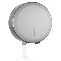 Dispenser di carta igienica MDC Acciaio Inox Satinato a rotolone minijumbo in acciaio antivandalico Anima rotolo: 45 mm Modello PR2783CS