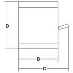 Salamandra Modello BASIC Zone riscaldanti nr. 1 Potenza Watt 2800