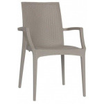 Sedia impilabile da esterno TESR Struttura in Struttura in polipropilene Modello 819-U13