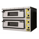 Forno Elettrico meccanico per pizza PF 2 camere di cottura N. Pizze 9 + 9(Ø cm 35) Modello Medea99
