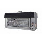 Girarrosto Elettrico Isola ENG Modello ISOLA126P Capacità N. 126 Polli N.12+6 aste in tubolare inox mm 12 x 12