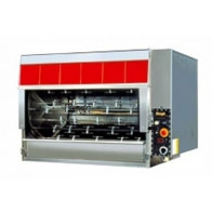 Girarrosto a Gas planetario ENG Modello BETA108P Capacità N. 108 Polli N. 12+6 aste da cm 91