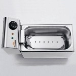 Friggitrice Elettrica Da banco Modello ELDORADO 8R con rubinetto