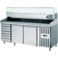 Banco pizza Refrigerato ventilato Modello AK2612TN + AK20433