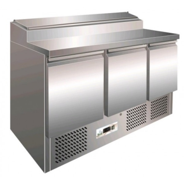 Saladette Refrigerata Statica Modello G-PS300 tre porte