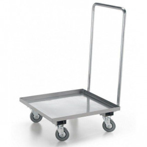 Carrello cesti lavastoviglie SR in acciaio inox Con manico in acciaio inox Modello TROL DW