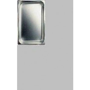 BACINELLA GASTRONORM ACCIAIO INOX 18/10 AISI 304 GN 1/4 Modello BA14100