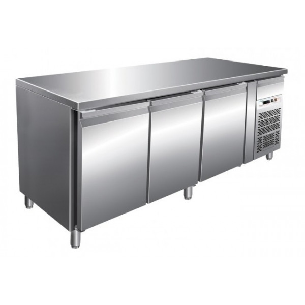 Tavolo Refrigerato Pasticceria tre porte Modello G-PA3100TN ventilato 60/40