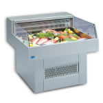 Banco/espositore per pesce Modello OCEANUS150SS vetro Self service