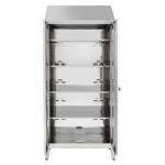 Armadio Portaoggetti in acciaio inox 430 IXP n.2 ante a battente profondità anta cm 40 Modello 69405430