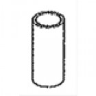 CARAPINA INOX ETM H Cm 25 CON SISTEMA ANTI ROTAZIONE CAPACITA' LT. 7