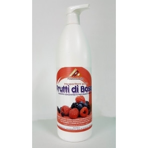 Insaporitore\Sciroppo aromatizzato gusto FRUTTI DI BOSCO concentrato per granita Bottiglie da gr.1000 in cartoni da 6 bottiglie Modello 865