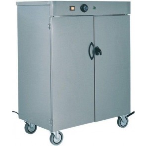 Mobiletto Scaldapiatti Acciaio Inox Modello MS1866 Portata 120 Piatti Potenza 800 W Termostato regolabile