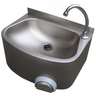 Lavamani Csa con frontale arrotondato e comando a ginocchio Modello LCG-A