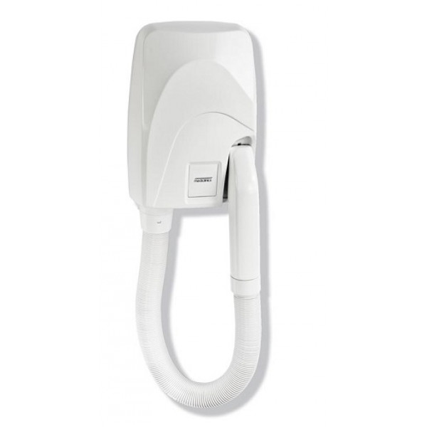 Asciugacapelli\Phon Elettrico MDC Abs Bianco automatico con tubo con selezione per 3 velocità. Assorbimento Motore: 60 W Modello SC0087