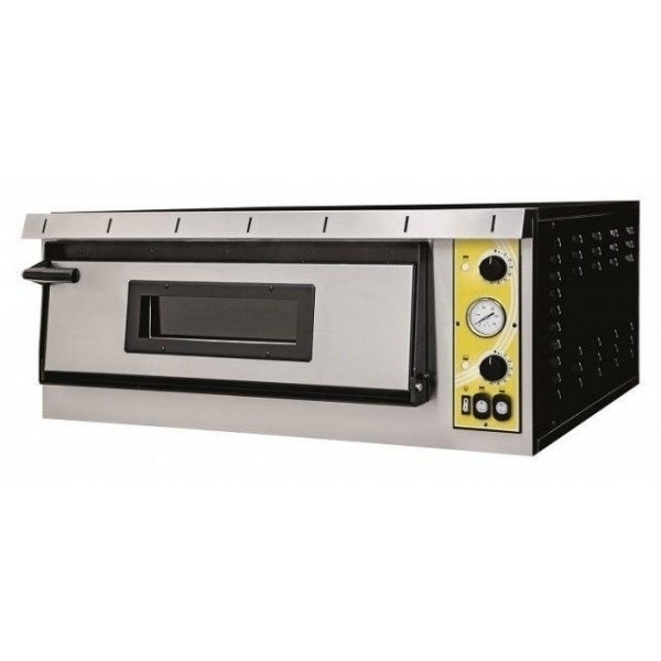 Forno Pizza Elettrico meccanico PF 1 camera di cottura N. Pizze 6 (Ø cm 35) Modello Medea6