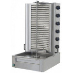 Gyros kebab Elettrico CSA con numero 6 sezioni elettriche 6 zone di cottura Resistenza corazzata Dimensione Carne cm ø 37x H 71 Modello GE4