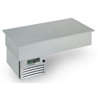 Drop in e mobile da incasso refrigerato Modello ARMONIA 6 BRINA vasca a sfioro