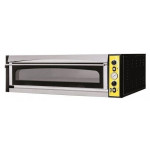 Forno Elettrico meccanico per pizza PF 1 camera di cottura Porta a vetro N. Pizze 9 (Ø cm 35) Modello ENDOR 9 GLASS